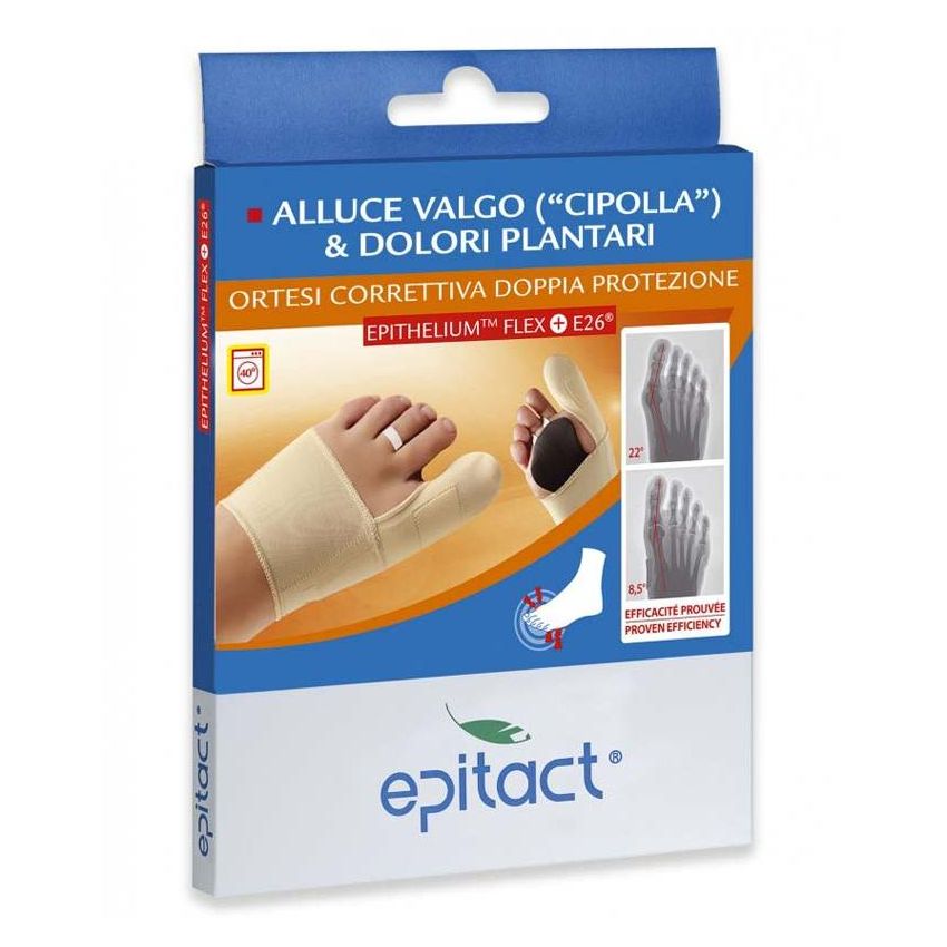 Epitact Ortesi Correttiva per Dolori Plantari, Taglia M, Lato Sinistro