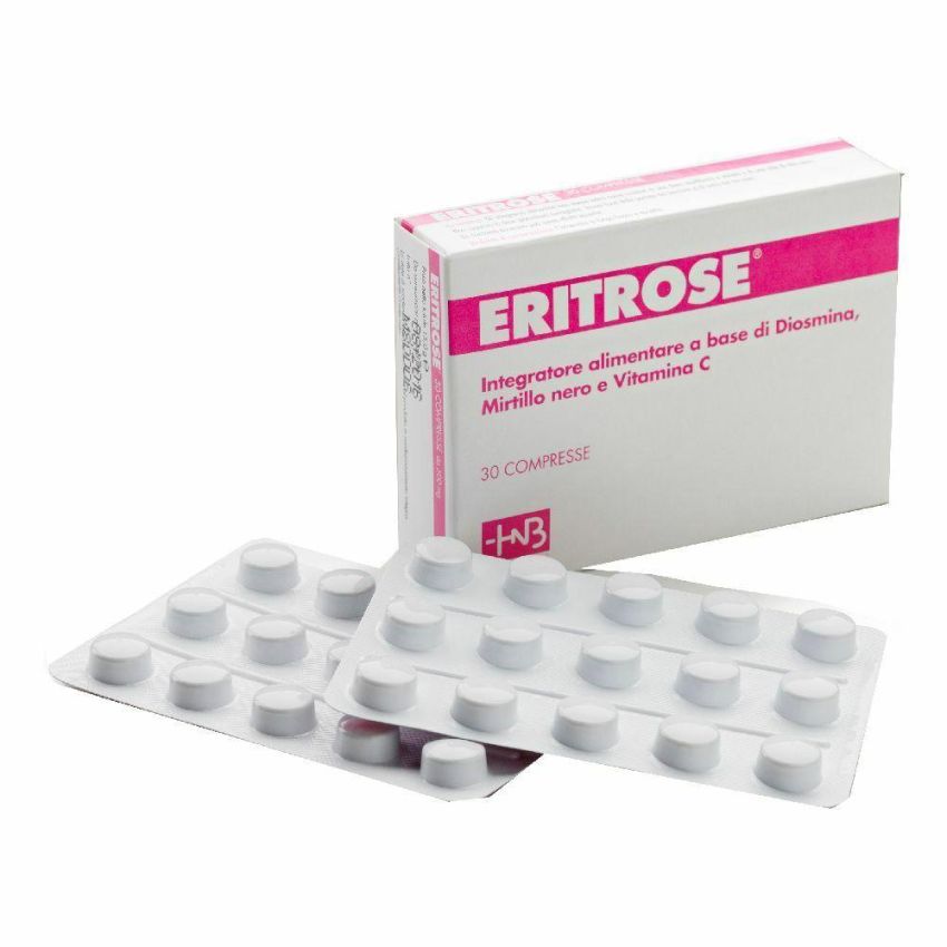 Eritrose 500mg Compresse per la Salute - Confezione da 30 pezzi