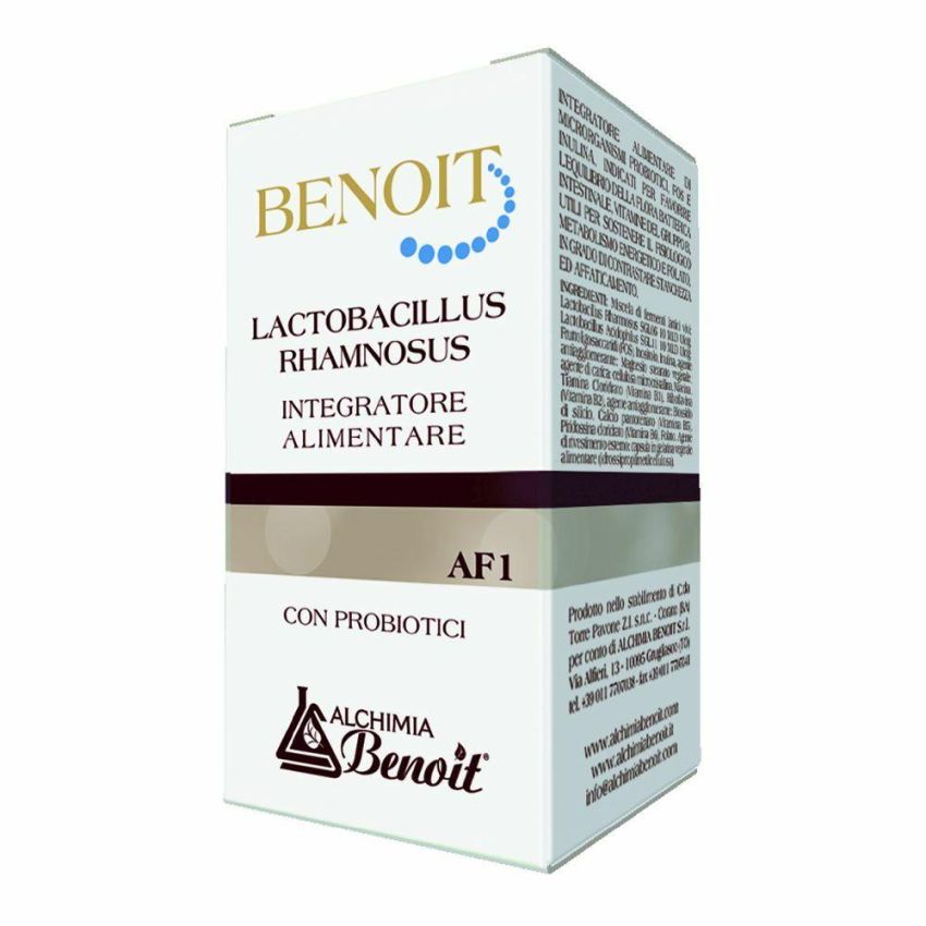 Benoit Lactobacillus Rhamnosus Integratore Probiotico - 30 Capsule