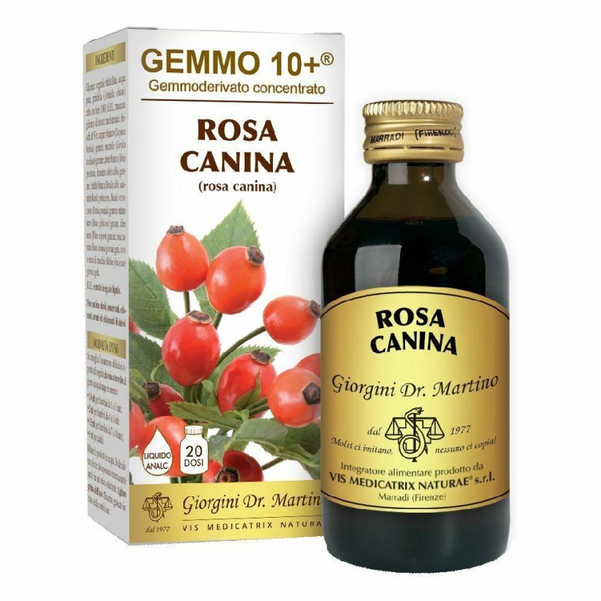 Dr. Giorgini Gemmo 10+ Rosa Canina - Liquido Analcolico 100 ml