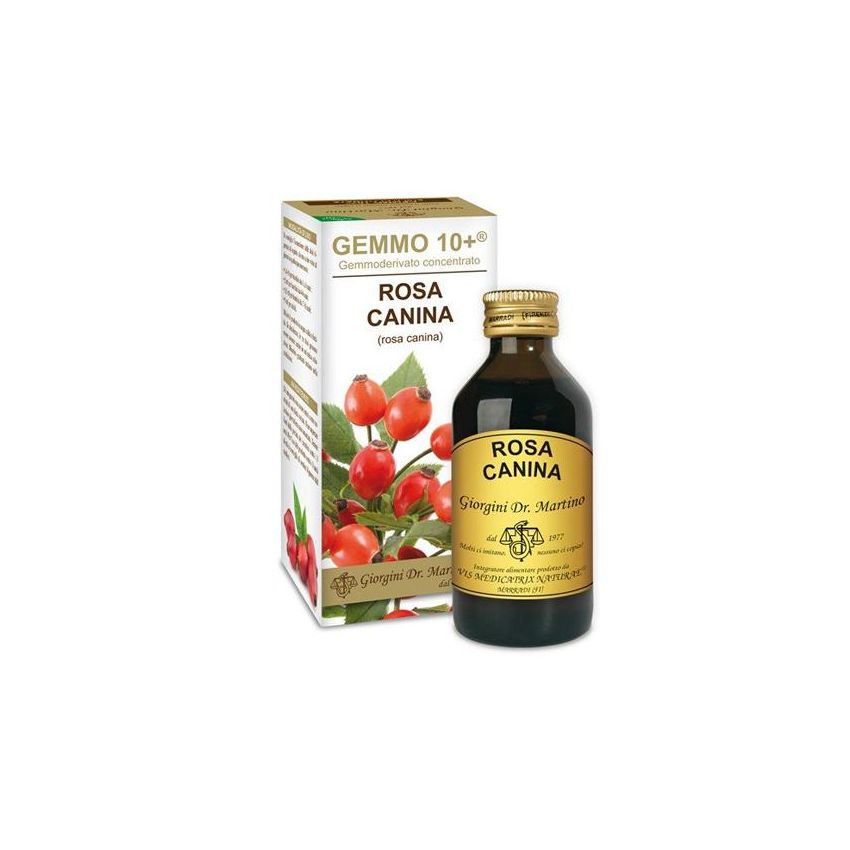 Dr. Giorgini Gemmo 10+ Rosa Canina - Liquido Analcolico 100 ml