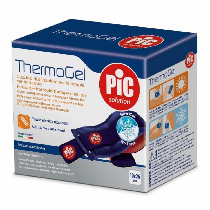 Termogel Pic 10x26cm con Fascia Elastica Regolabile