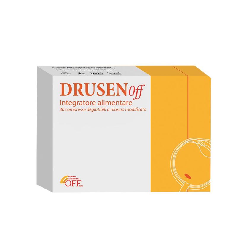 Drusenoff - Integratore per la Salute Oculare, 30 Compresse