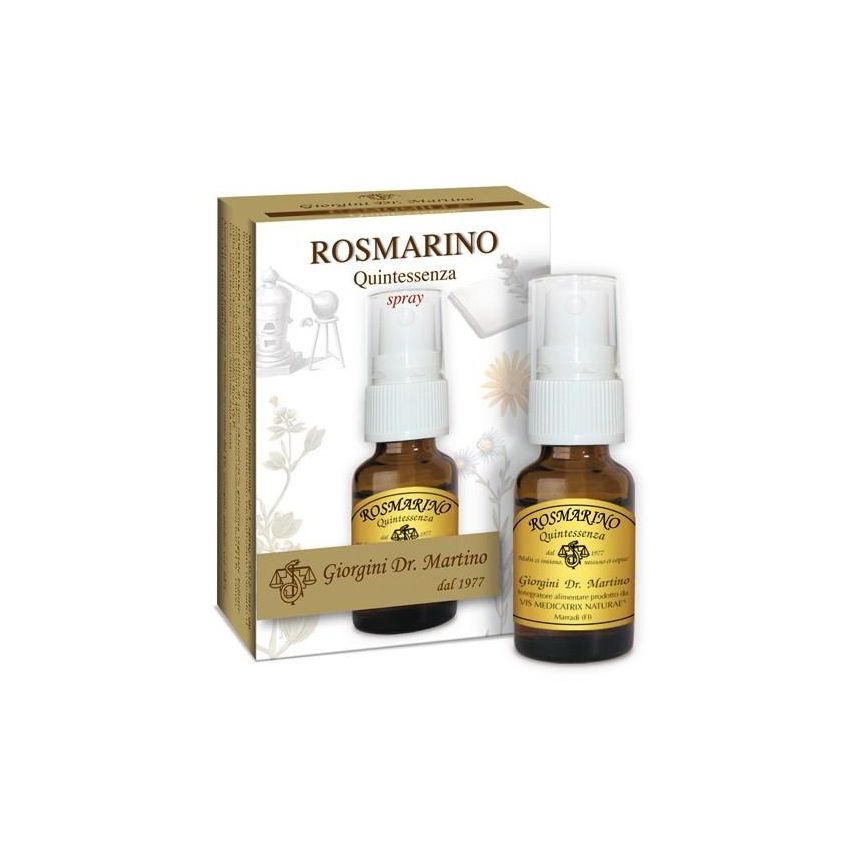 Spray Essenziale di Rosmarino Dr Giorgini - Quintessenza, 15ml