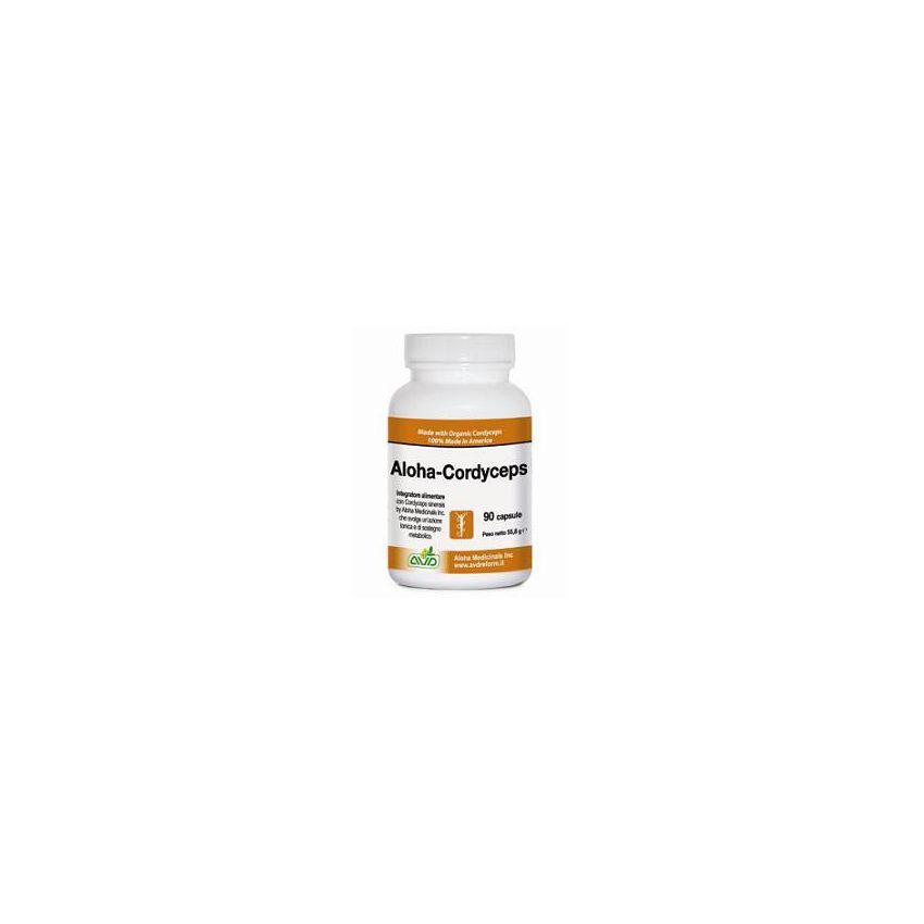 Aloha Premium Cordyceps Supplement - 90 Capsule