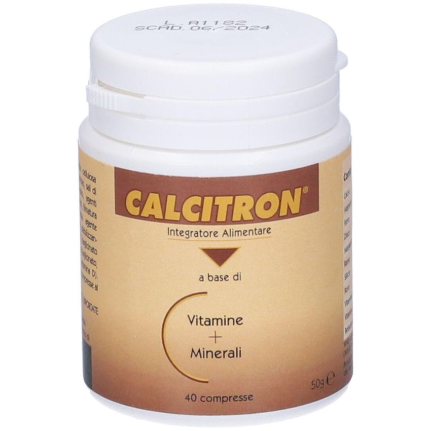 Calcitron Supplemento di Calcio - 40 Capsule