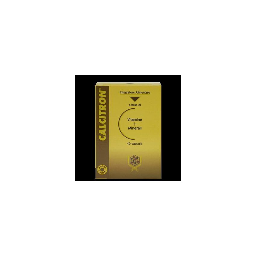 Calcitron Supplemento di Calcio - 40 Capsule