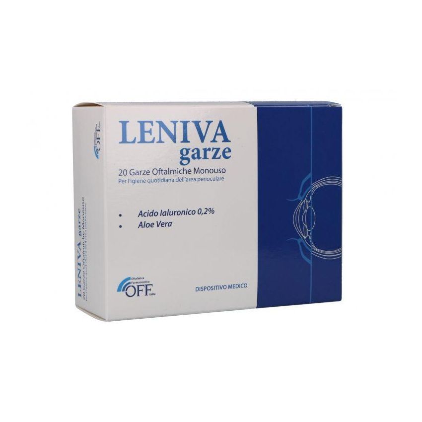 Leniva Garze Monouso Sterili - Pacco da 20 Pezzi