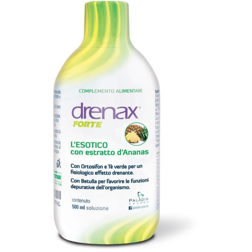 Drenax Forte Ananas - Drenante Naturale Potenziato 500ml