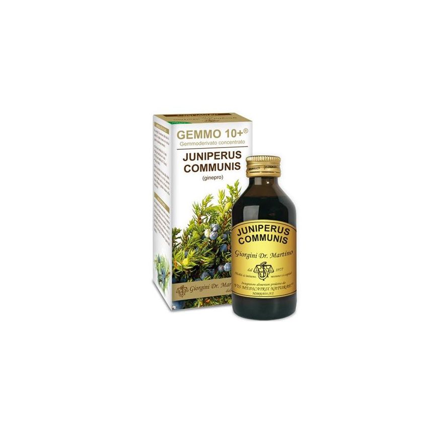 Gemmo 10+ Ginepro 100ml - Concentrato Analcolico Naturale