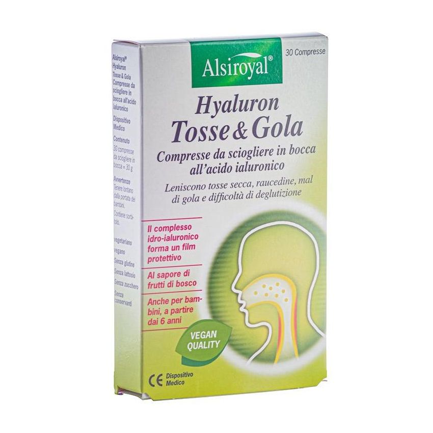 Hyaluron Tosse & Gola - 30 Compresse