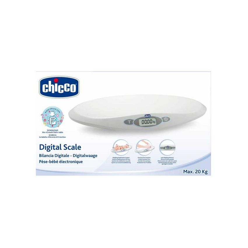 Bilancia Elettronica Digitale Chicco per Pesi Precisi