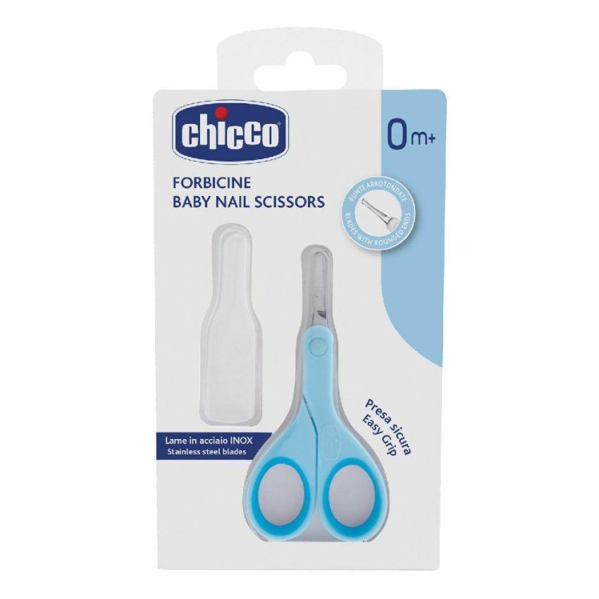 Chicco Forbicine Azzurre per Bambini, 1 Paio