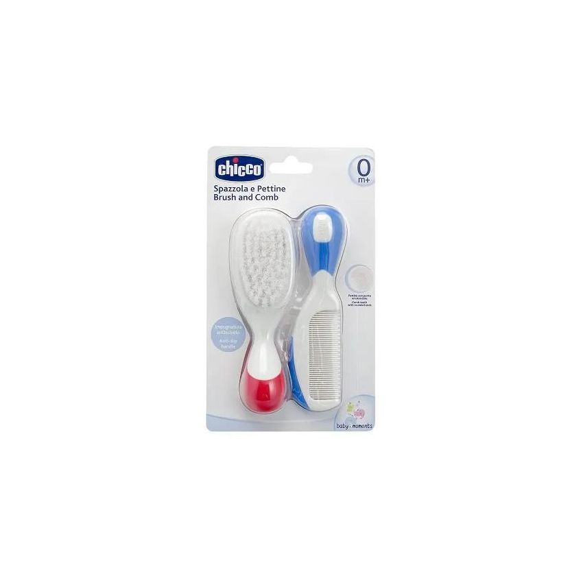 Set per Capelli Chicco con Spazzola in Nylon e Pettine