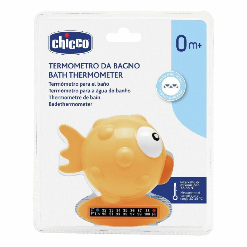 Chicco Termometro Pesce Arancio per Bagno per Bambini