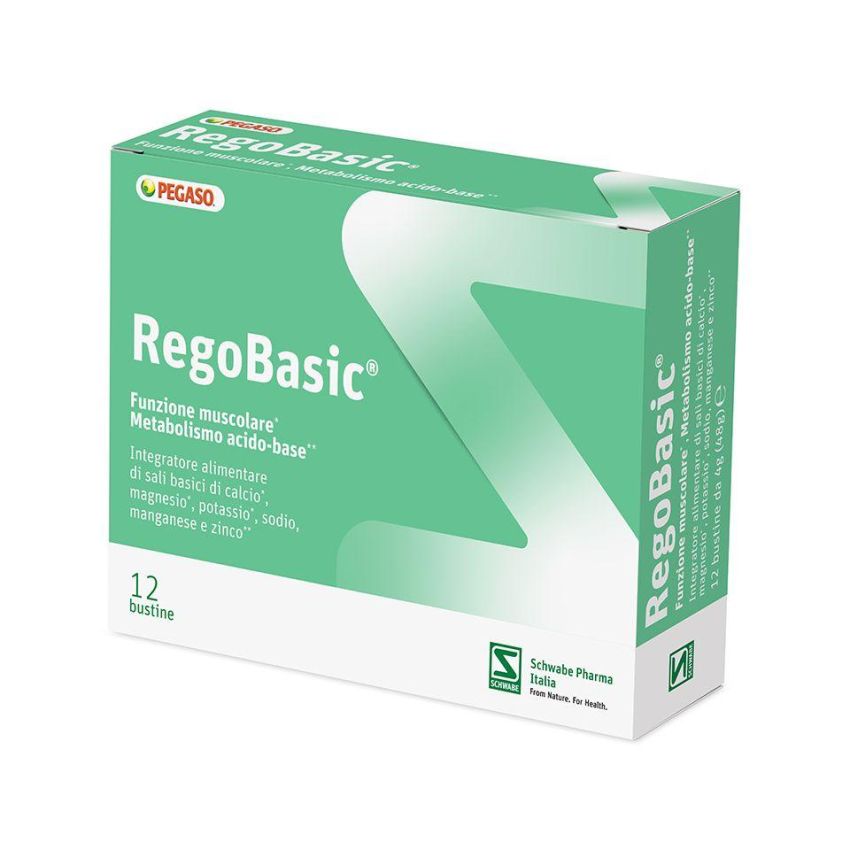 Regobasic - Supplemento Alimentare in Bustine, Pacco da 12