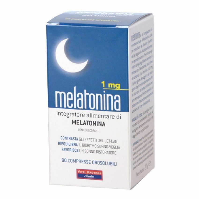Melatonina Pura 1mg - Confezione da 90 Compresse