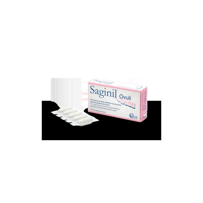 Saginil Ovuli Vaginali - Confezione da 10 Pezzi