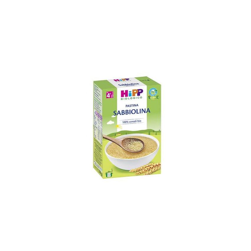 Pastina Biologica Hipp per Bambini dai 4 Mesi - Sabbiolina, 320g