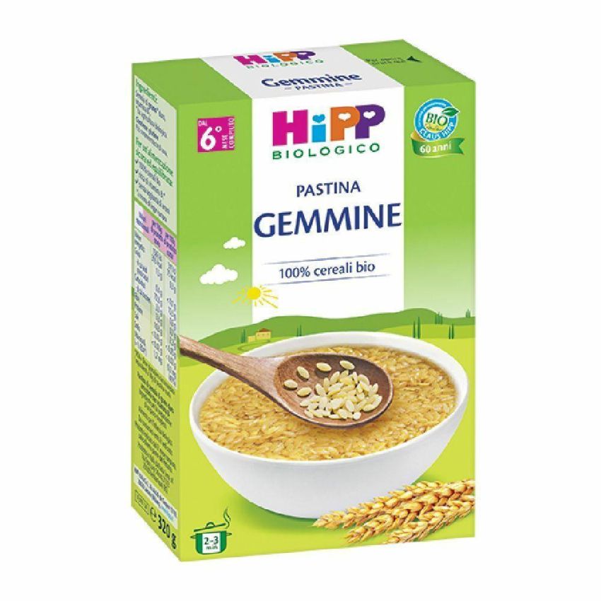 Pastina Biologica Hipp Gemmine per Bambini dai 6 Mesi - 320g