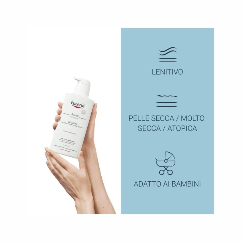 Eucerin AtopiControl Emulsione Idratante per il Corpo, 400ml