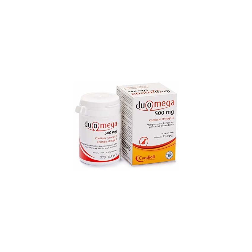 Duomega: 30 Capsule Omega Supplement per Cani di Piccola Taglia