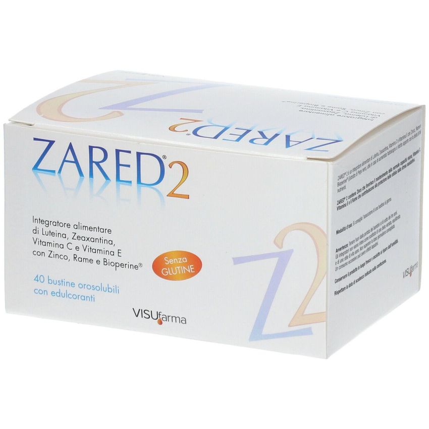 Zared 2 - Confezione da 40 Bustine in Formato Stick Pack