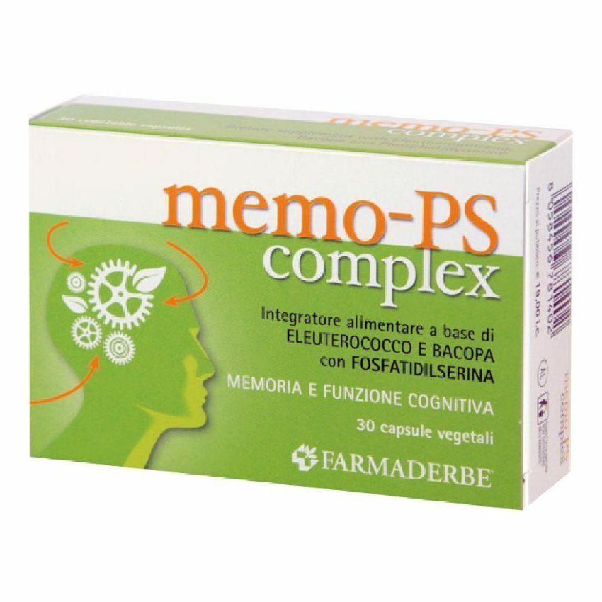 Memo-Ps Complex - 30 Capsule per il Supporto della Memoria