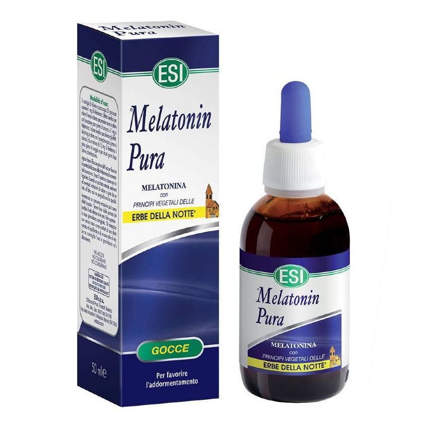 Melatonina Pura in Gocce 50ml - Integratore Naturale