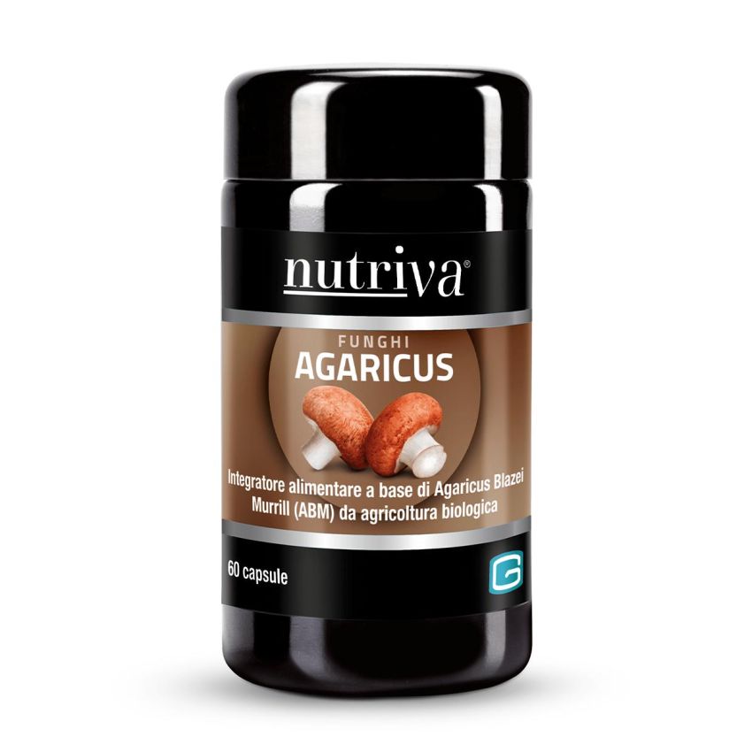 Nutriva Agaricus ABM - 60 Capsule Vegetali