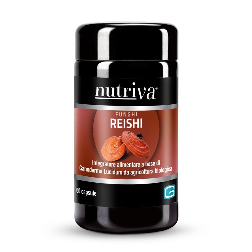 Nutriva Reishi - 60 Capsule Vegane per il Benessere