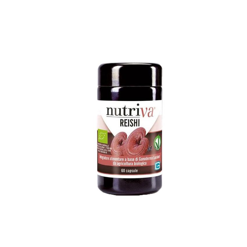 Nutriva Reishi - 60 Capsule Vegane per il Benessere