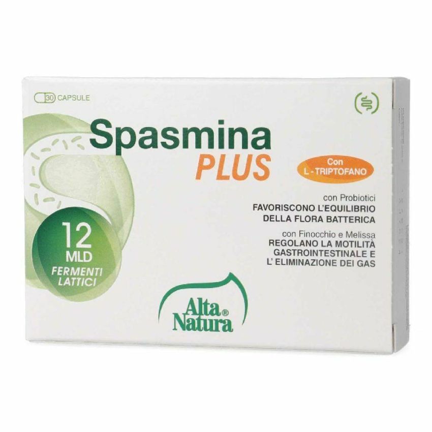 Spasmina Plus 500mg - Pacco da 30 Capsule