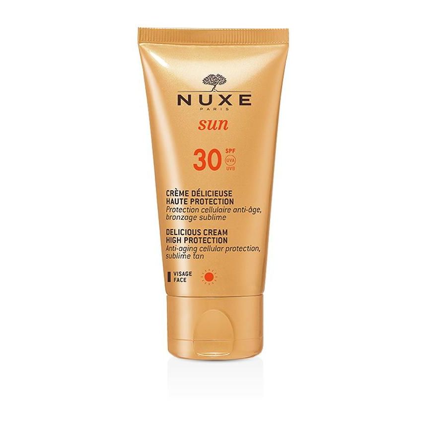 Nuxe Sun Crema Solare Anti-Invecchiamento SPF30 per Viso, 50ml