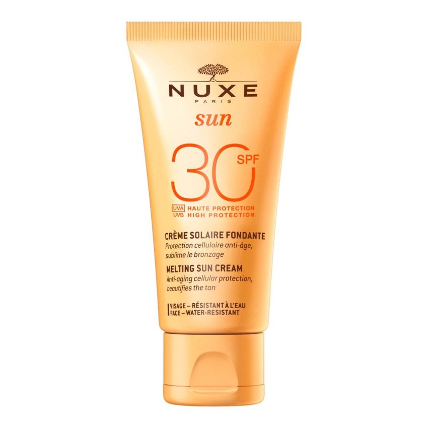 Nuxe Sun Crema Solare Anti-Invecchiamento SPF30 per Viso, 50ml