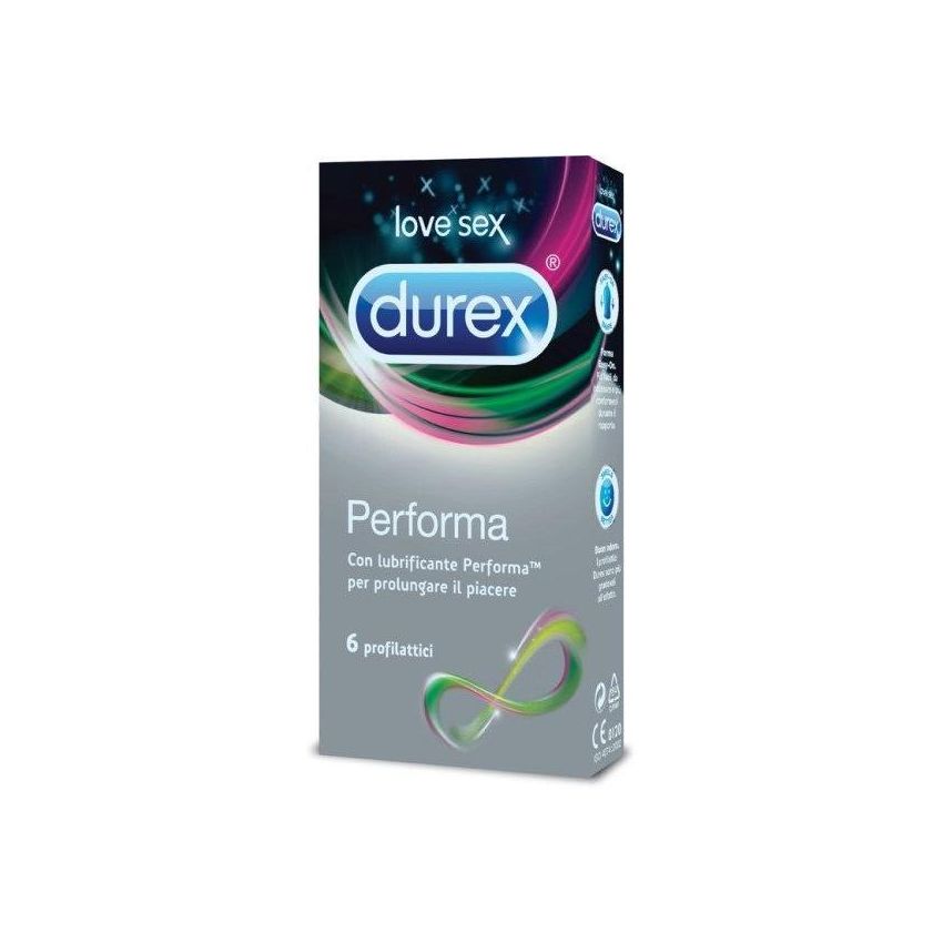 Durex Profilattici di Lunga Durata - Confezione da 6 Pezzi
