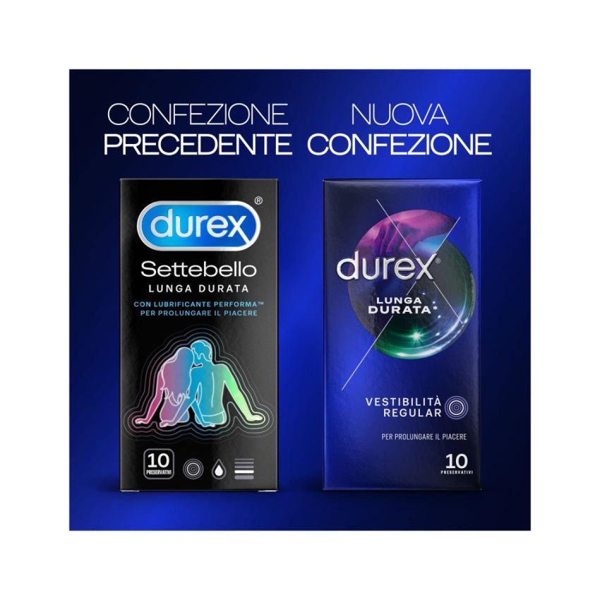 Durex Profilattici di Lunga Durata - Confezione da 6 Pezzi