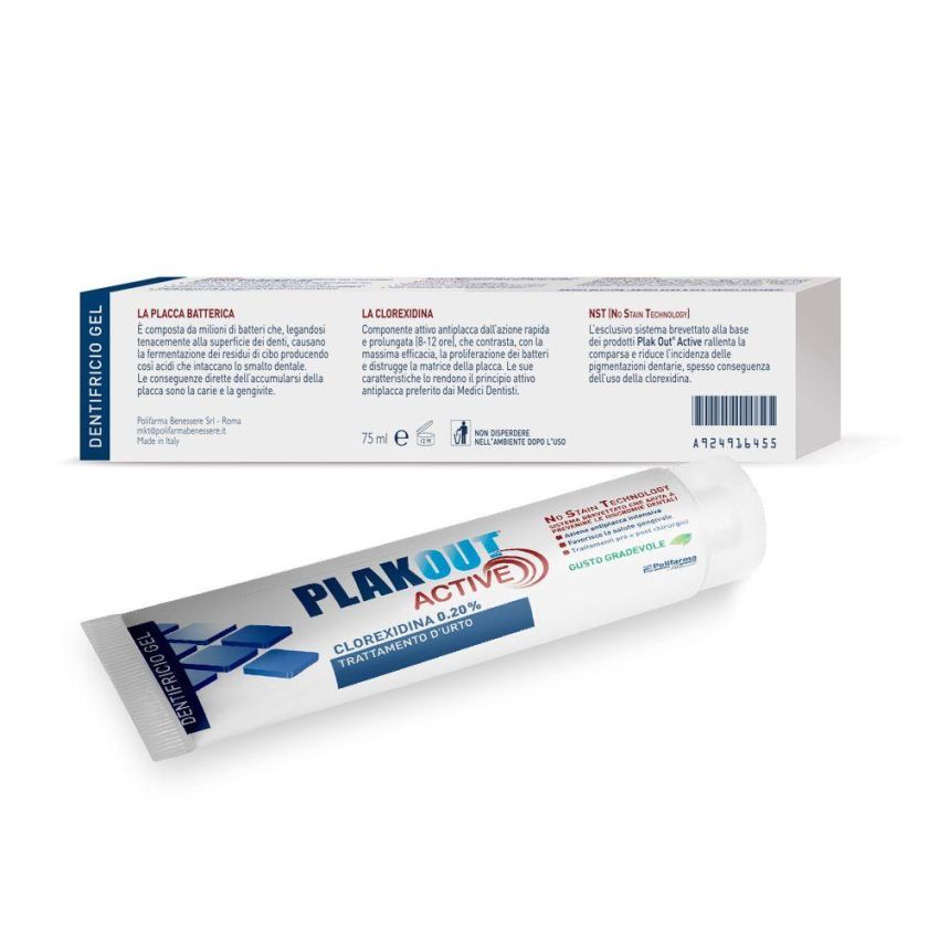 Dentifricio Plakout Active 0,20%