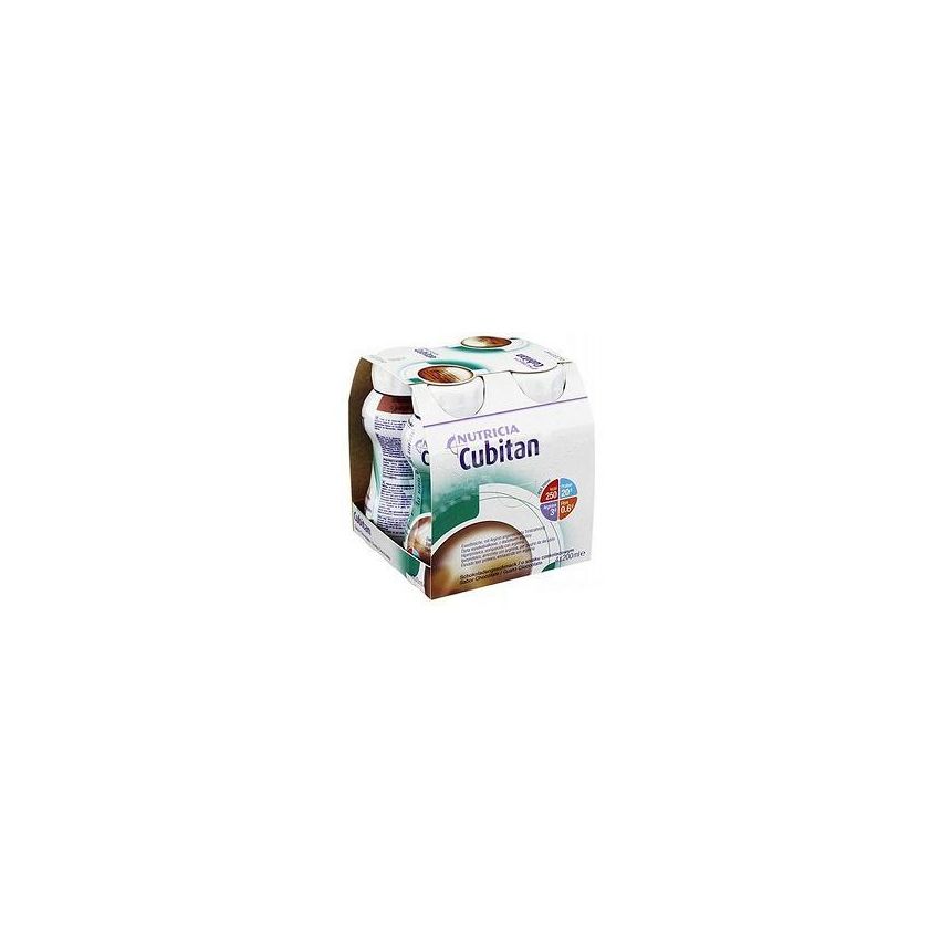 Cubitan Cioccolato Nutritional Drink - Pacco da 4 x 200ml