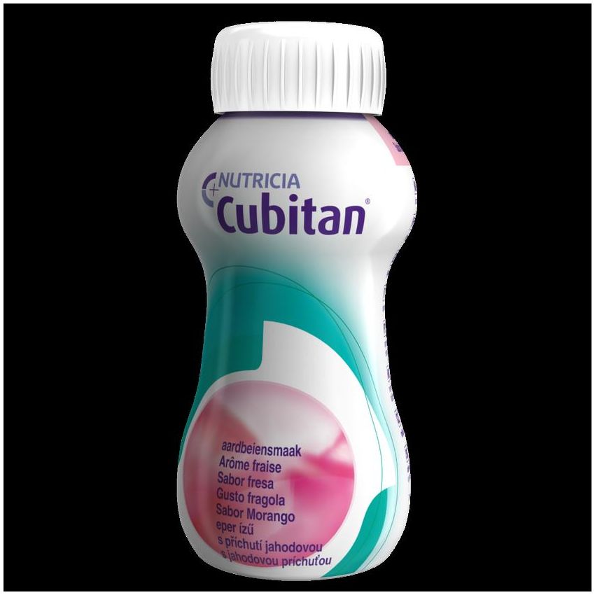 Cubitan Fragola: Pacco da 4 bottiglie da 200ml