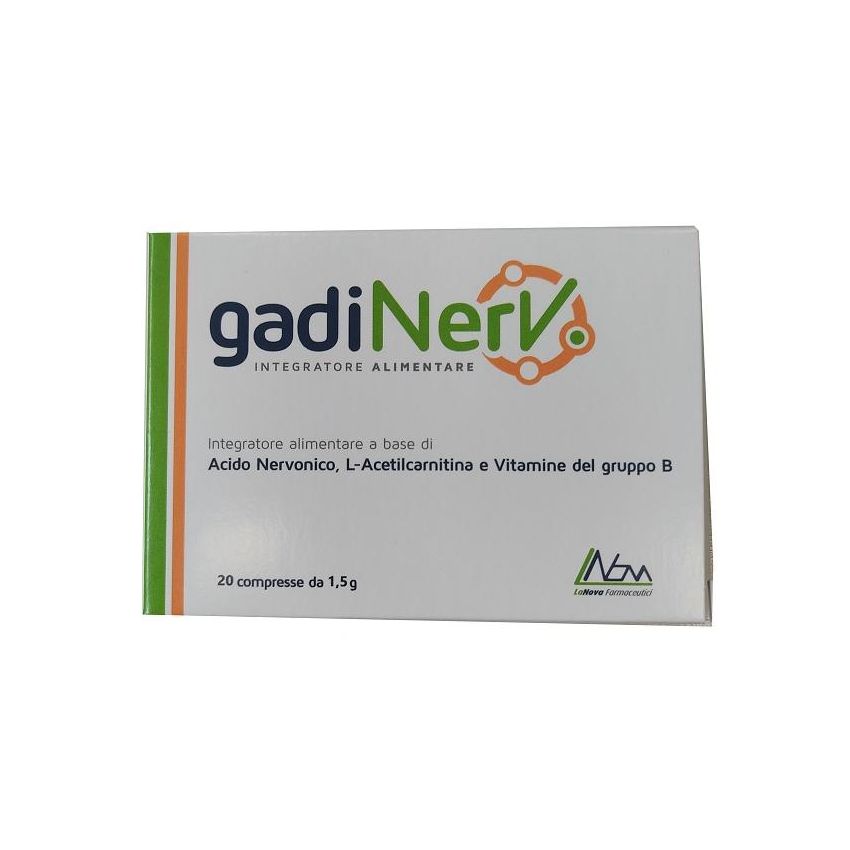 Gadinerv - Confezione da 20 Compresse per il Benessere Nervoso