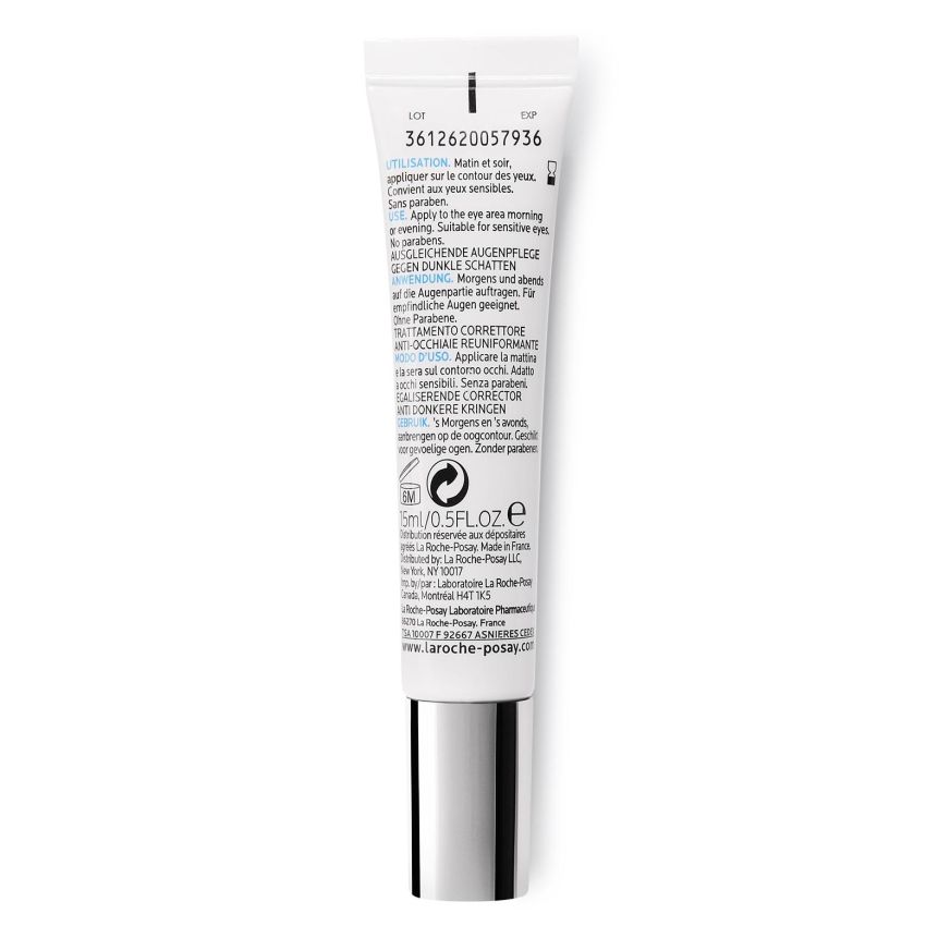 La Roche-Posay Pigmentclar Crema Correttiva Anti-Occhiaie, 15 ml
