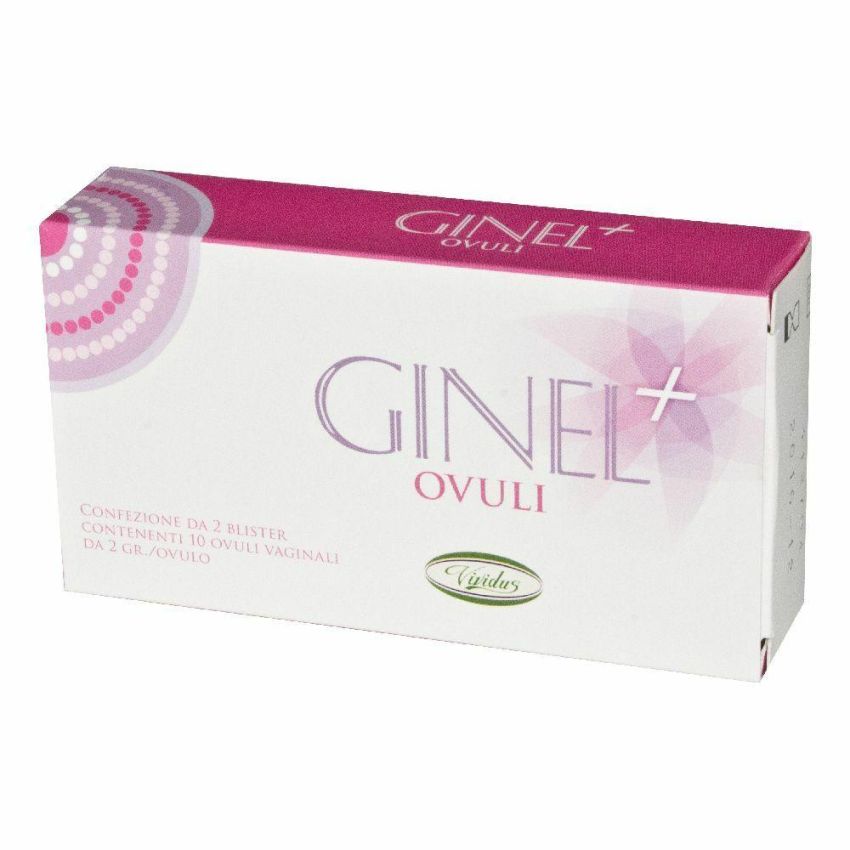 Ginel Plus - Ovuli Vaginali Salutari - Confezione da 10
