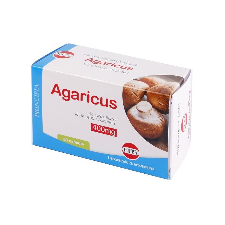 Kos Agaricus Blazei: Integratore Alimentare di 60 Capsule