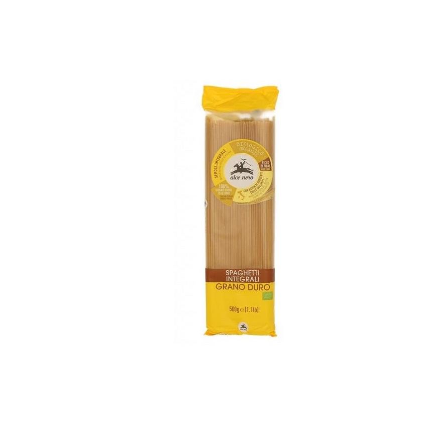 Alce Nero Bio Spaghetti Integrali di Grano Duro - 500g