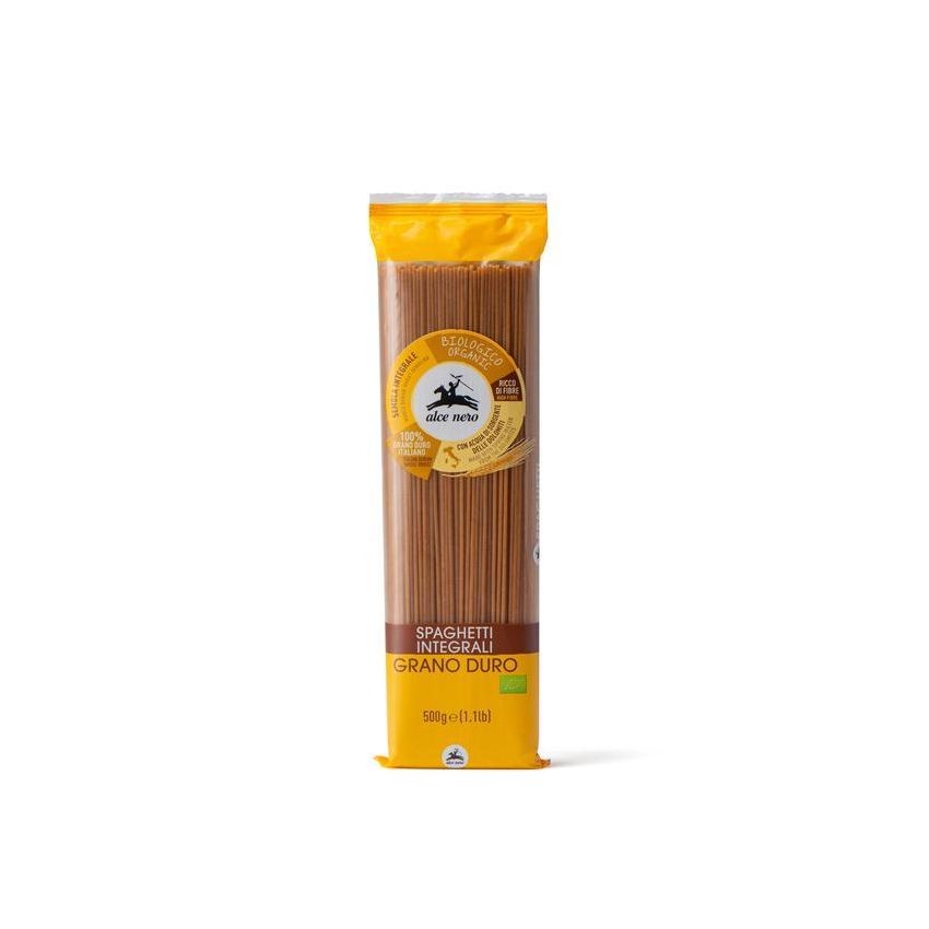 Alce Nero Bio Spaghetti Integrali di Grano Duro - 500g