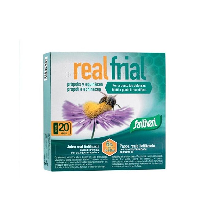 Santivieri Realfrial Integratore con Propoli ed Echinacea - 20 Fiale