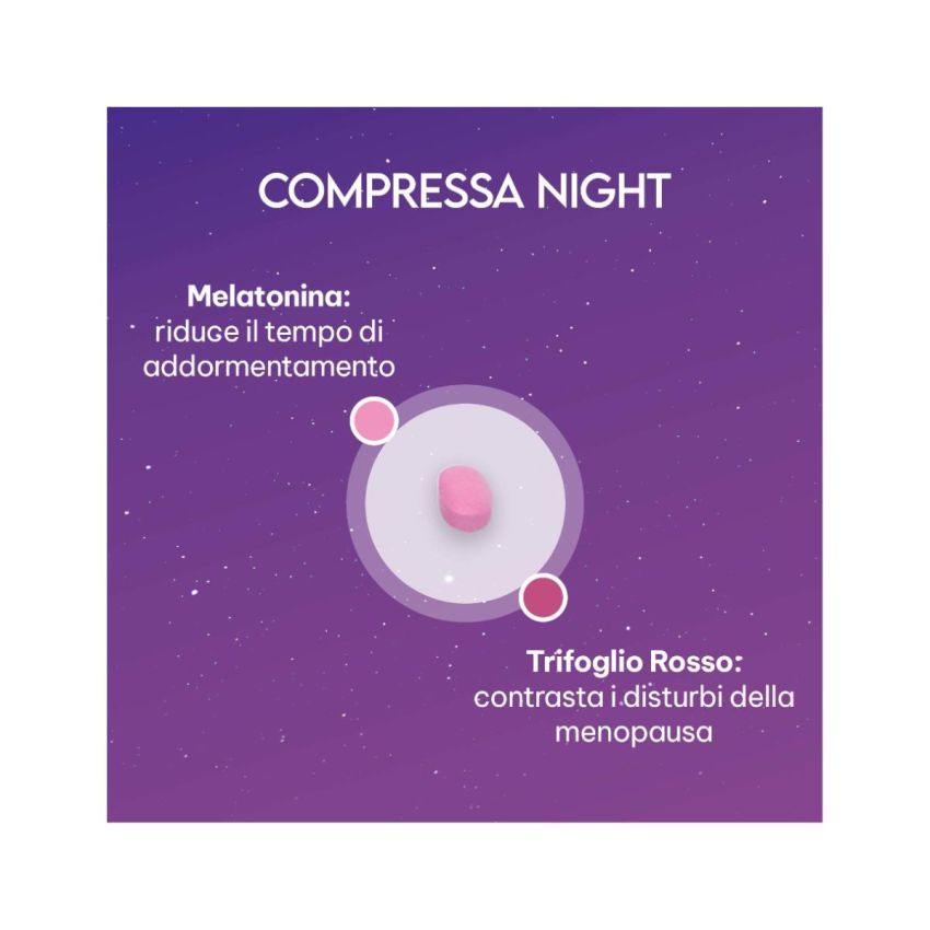 Valdispert Day & Night Relief Formula per Menopausa - 60 Compresse