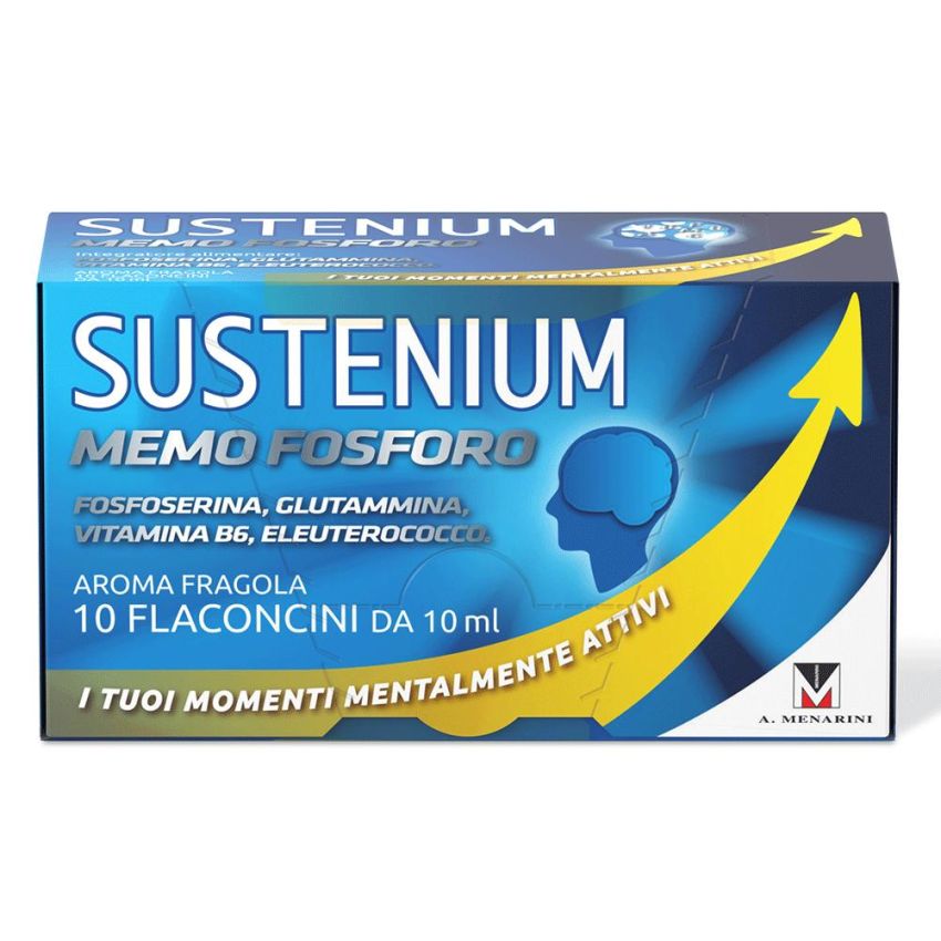 Sustenium Memo - Fosforo Potenziato, 10x10ml Confezione