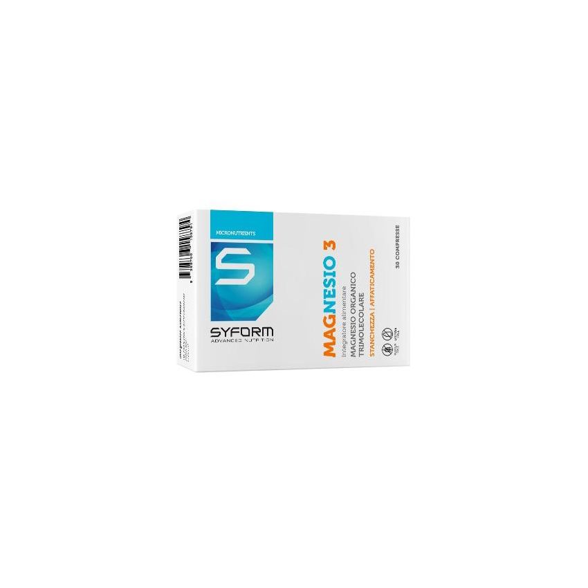 Magnesio 3 - Integratore Alimentare con 30 Compresse